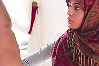 Hot arab teen Nadia Ali pounded by throbbing black cock